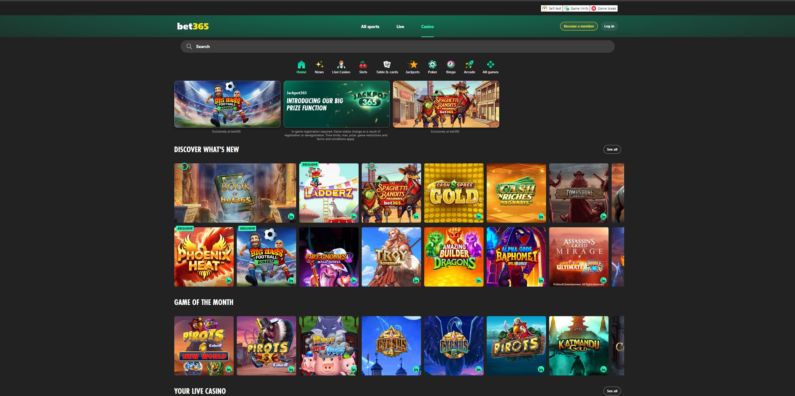 bet365.nl screenshot 1