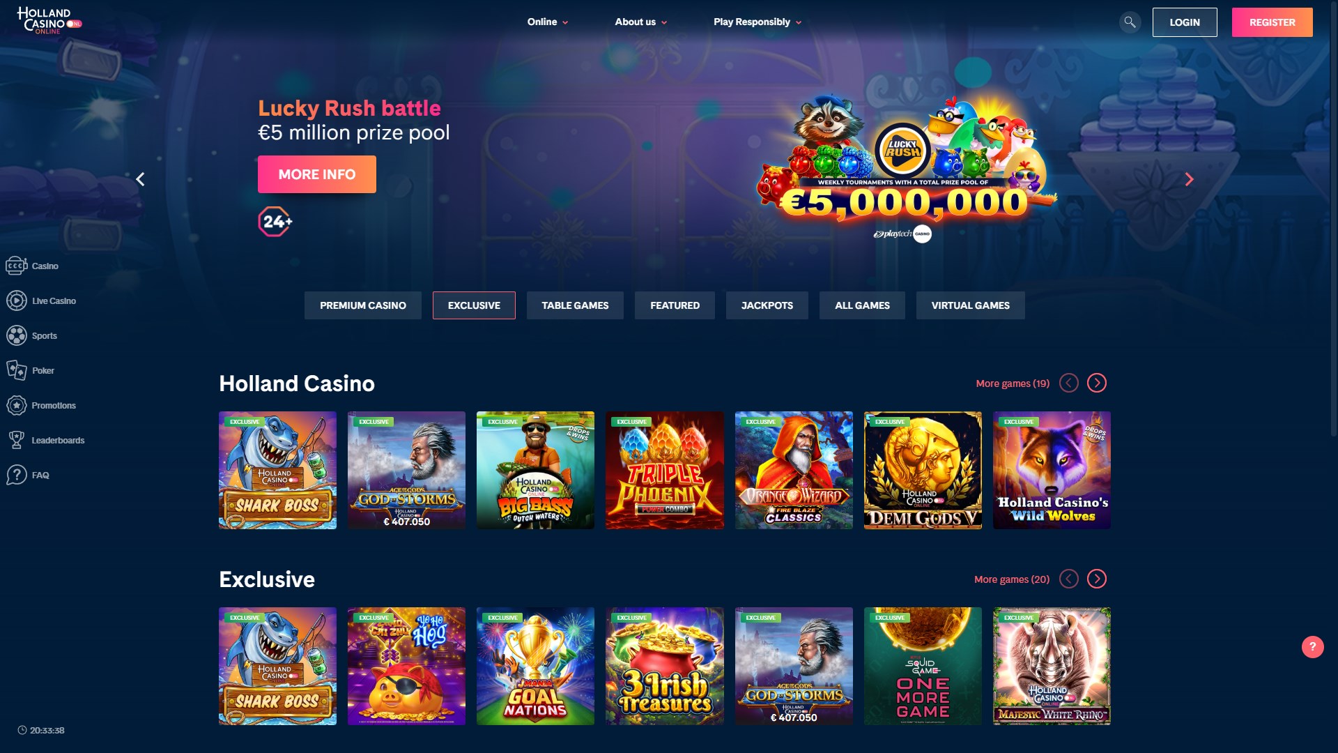 Holland Casino Online screenshot 2