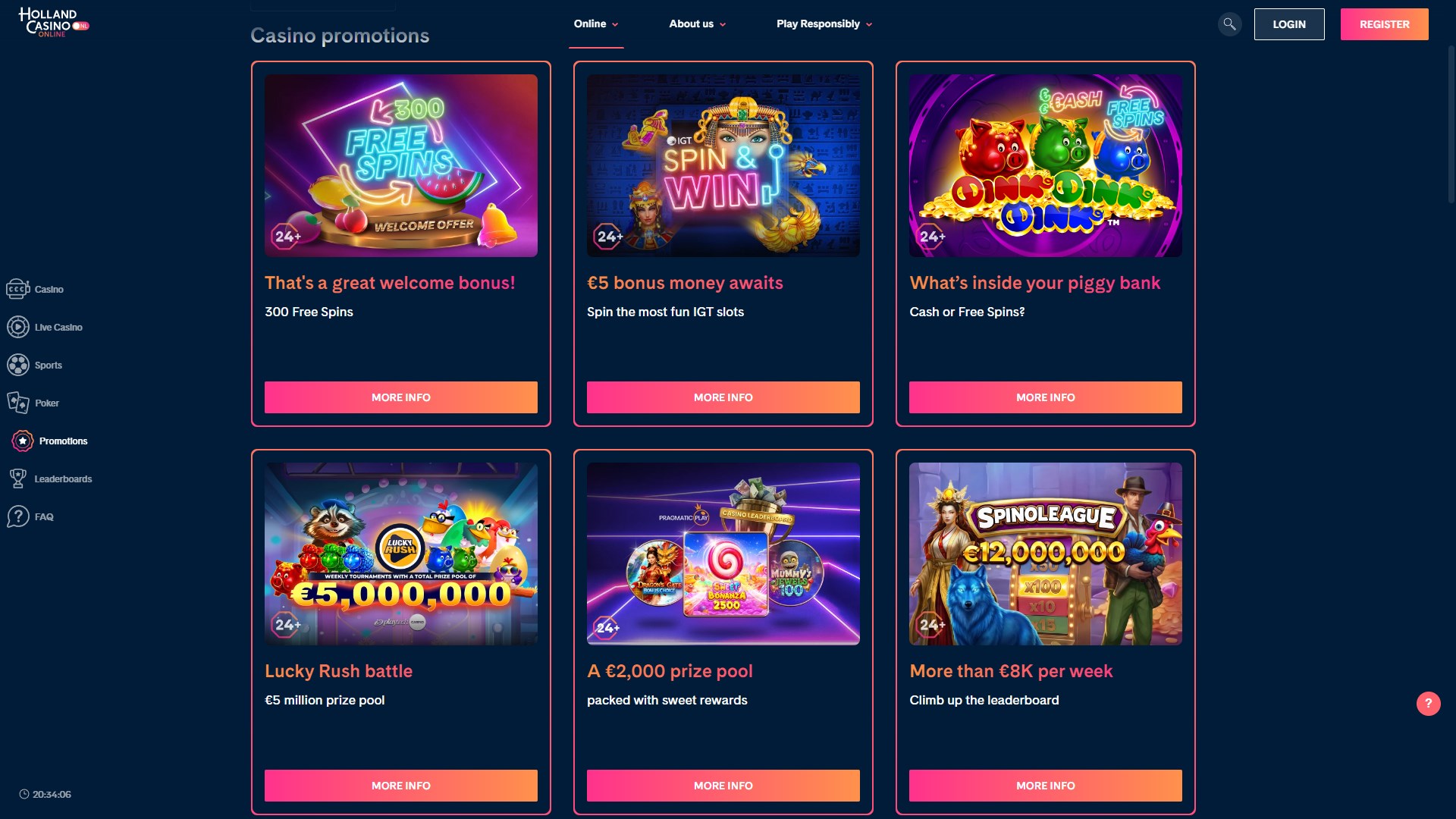 Holland Casino Online screenshot 4