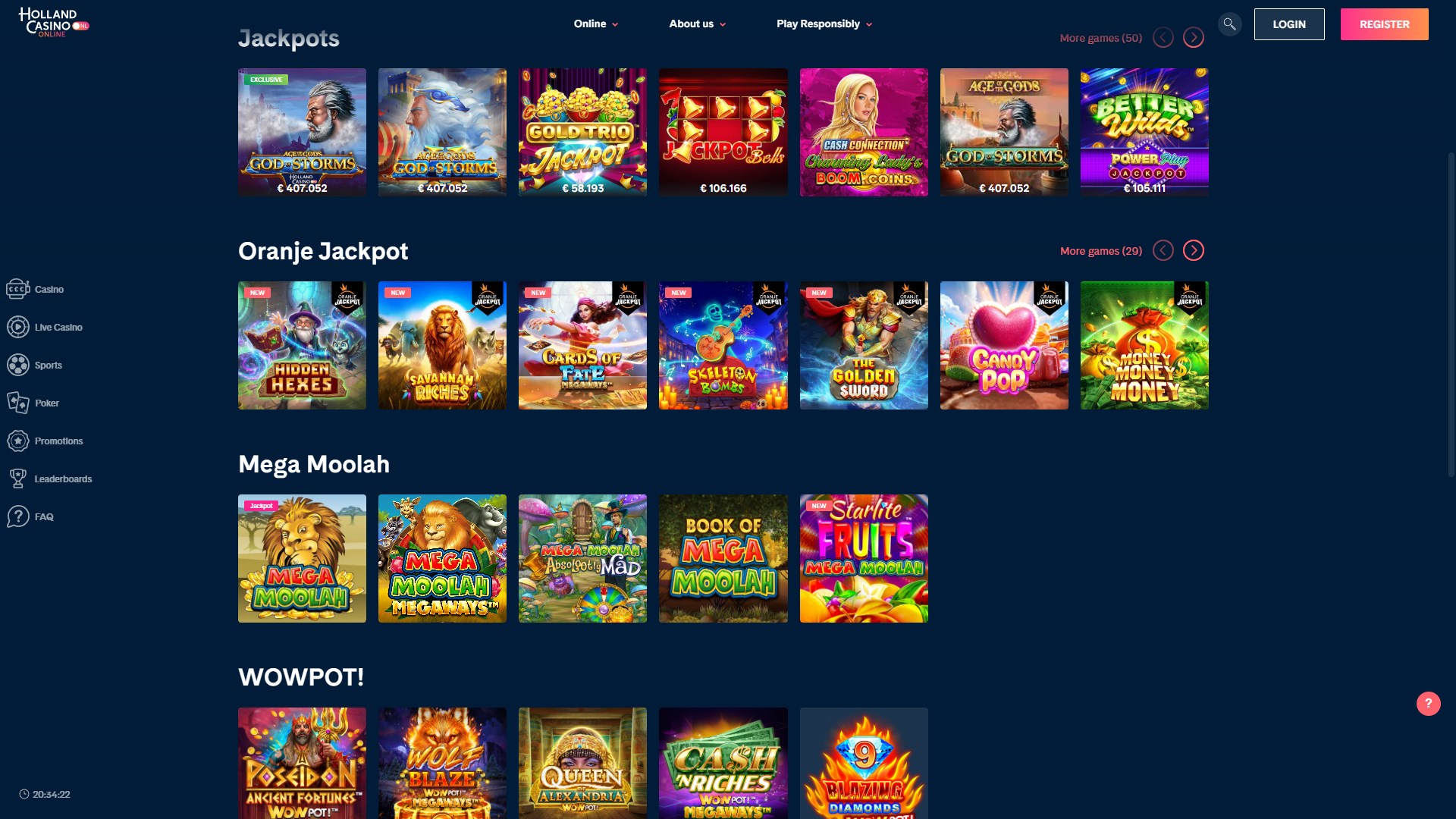 Holland Casino Online screenshot 5