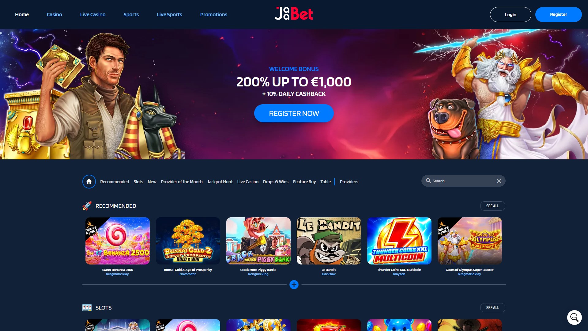 JaaBet screenshot 1