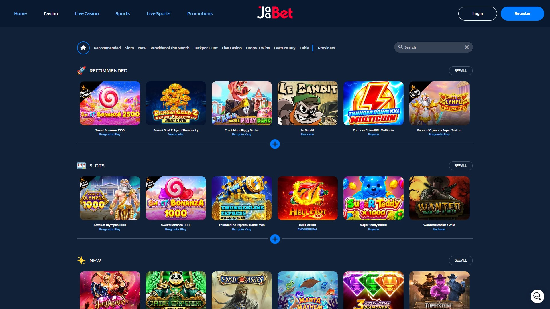 JaaBet screenshot 2