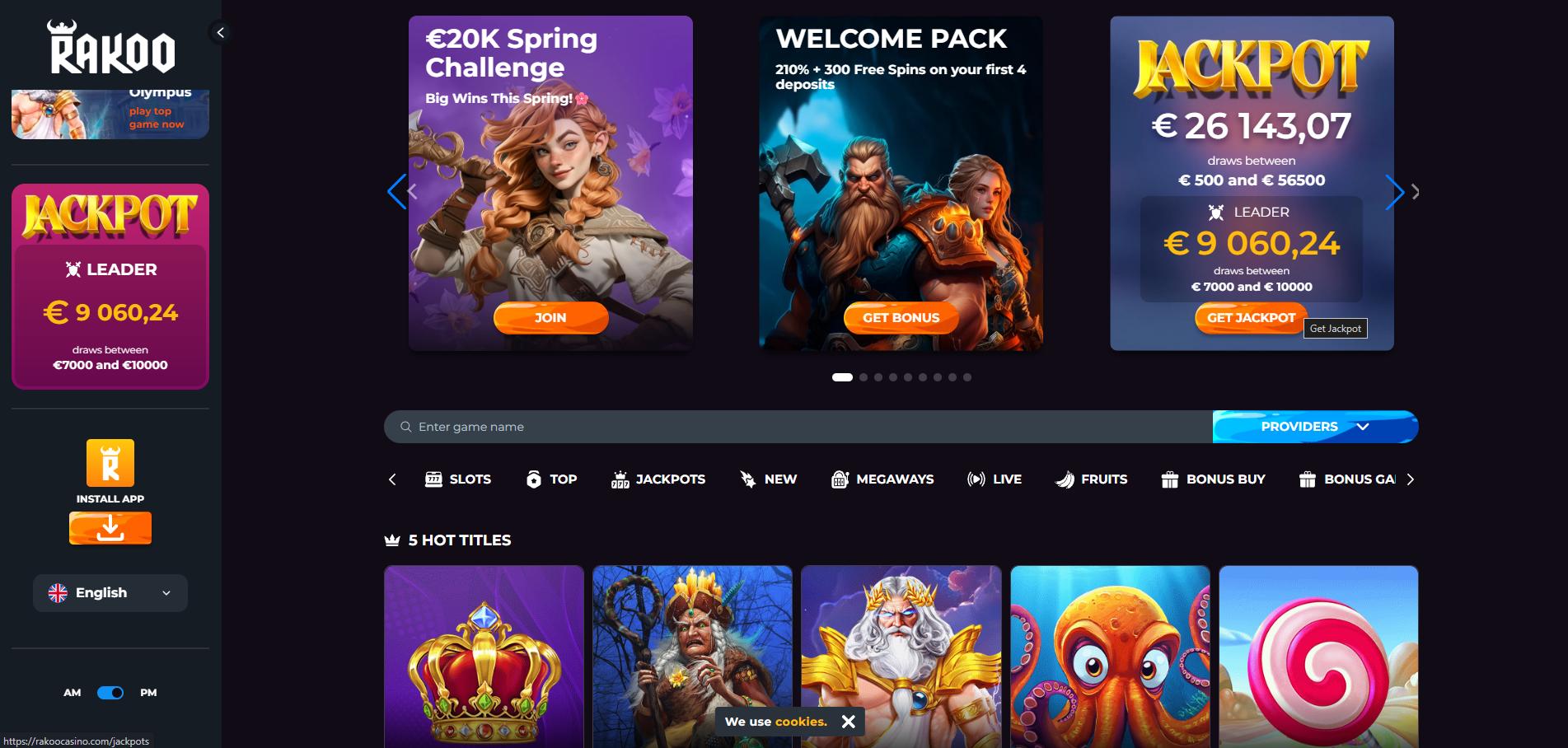 Rakoo screenshot 1