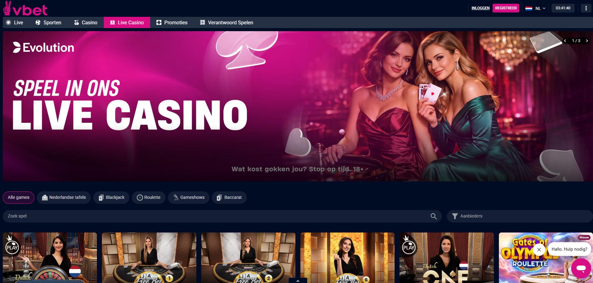 Vbet.nl screenshot 4