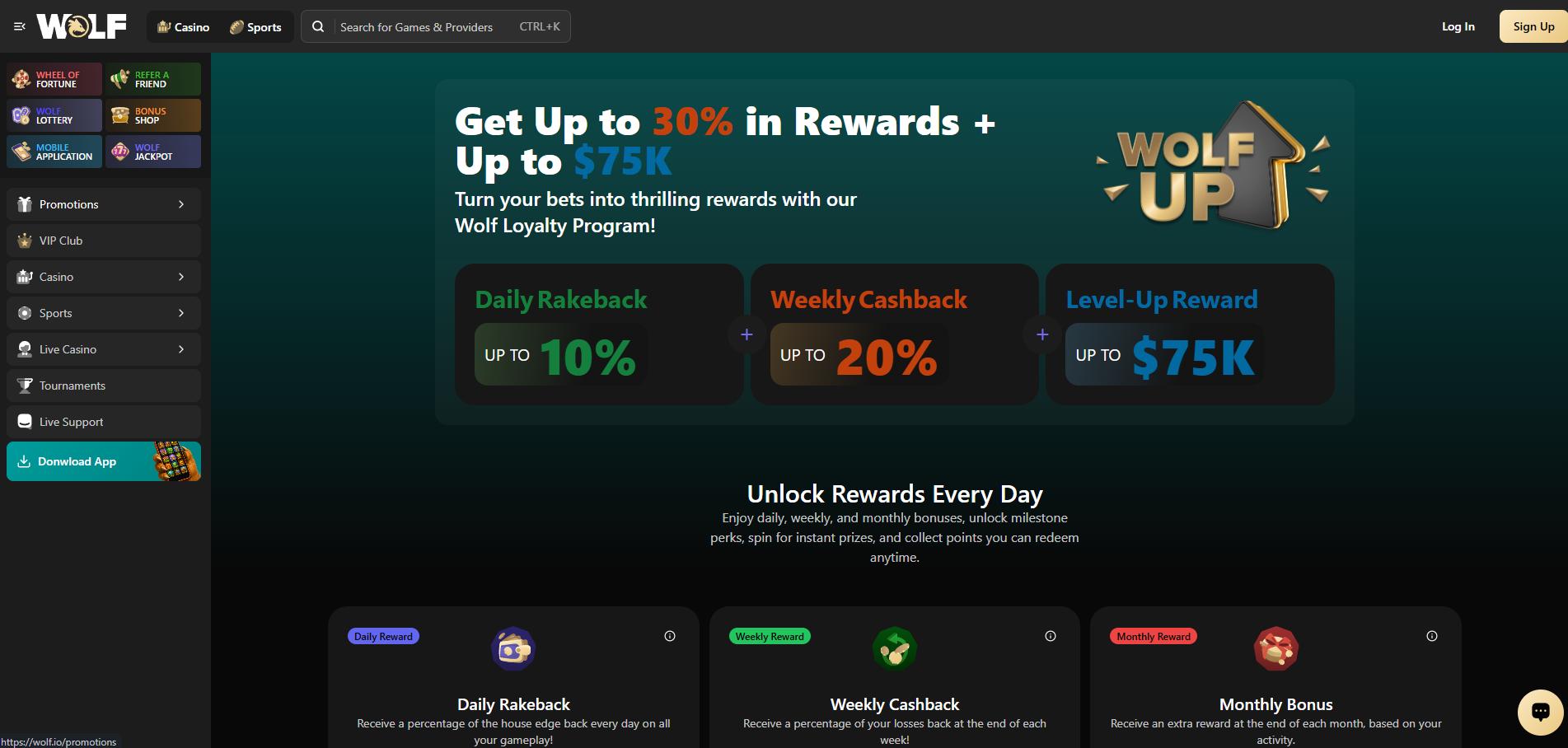 Wolf.io screenshot 5