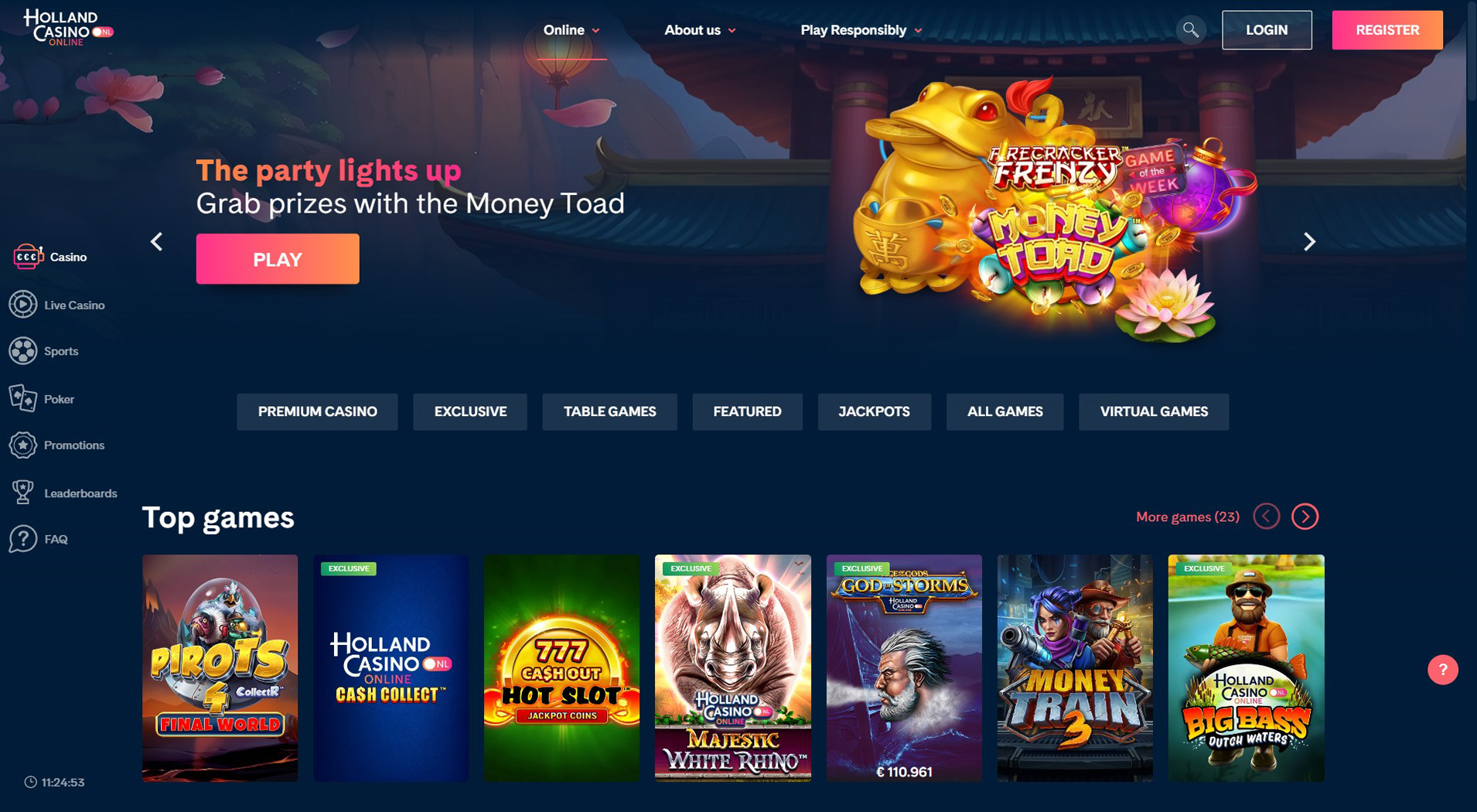 3. Holland Casino Online