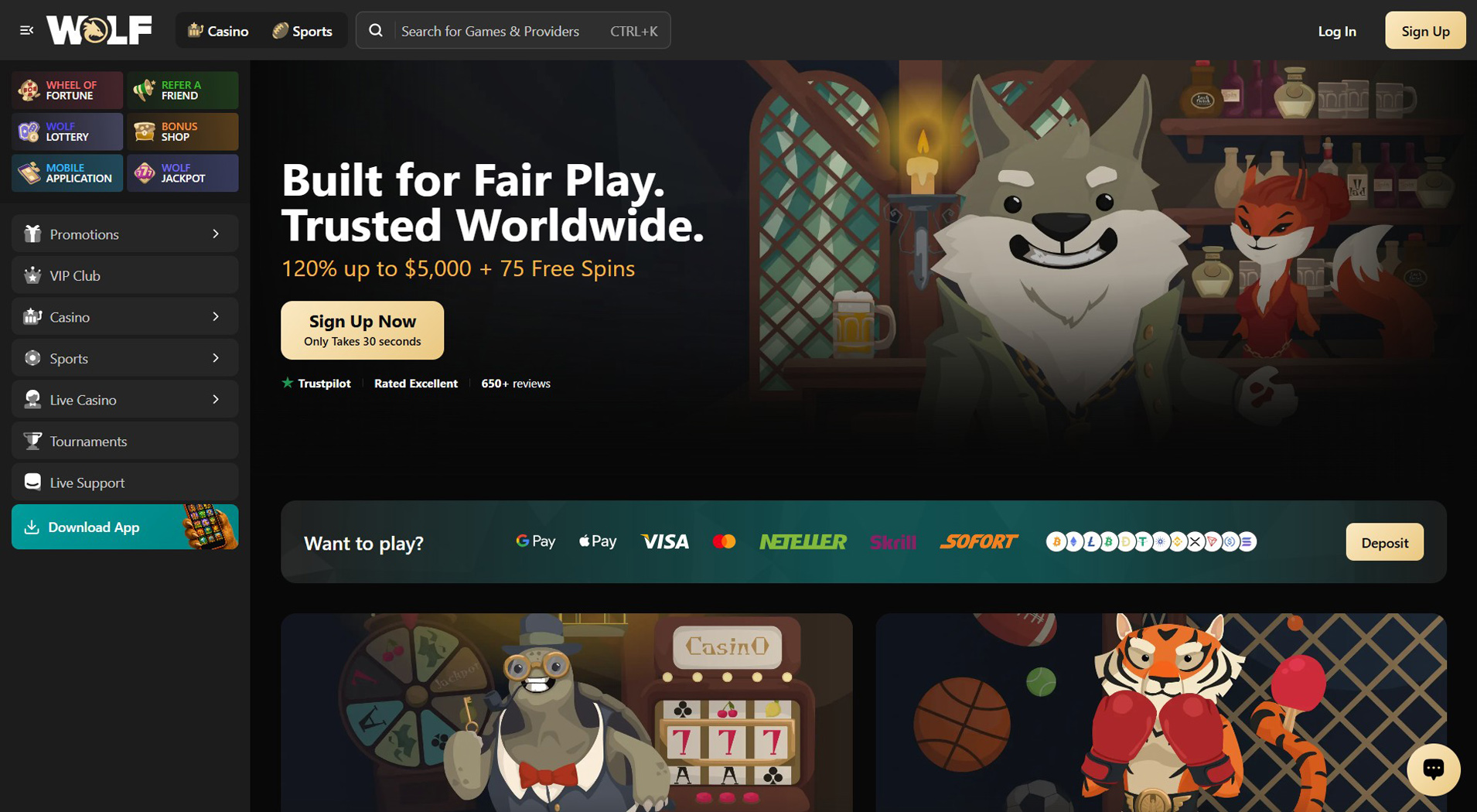 10. Wolf.io
