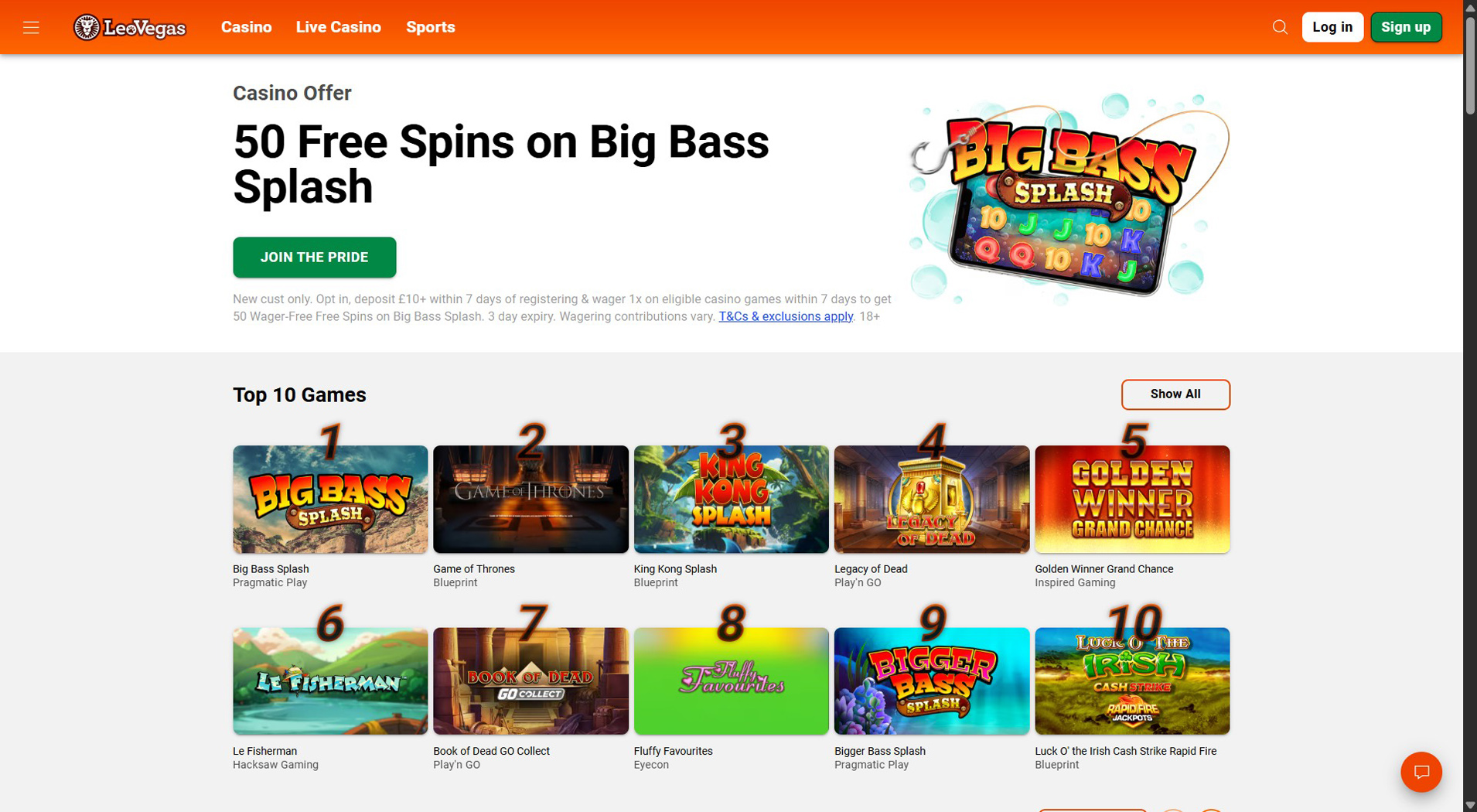 5. LeoVegas.nl- Mobile Online Casino Choice